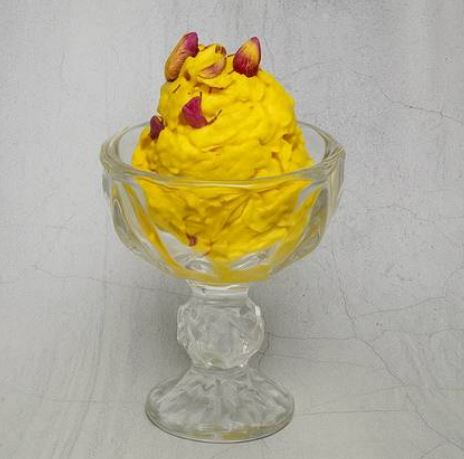 Saffron Ice Cream 