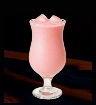 Strawberry Smoothie With Milk 