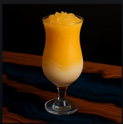 Mango Smoothie With Milk 